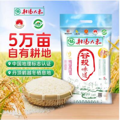 射阳自产新大米粳米编织袋包装10斤